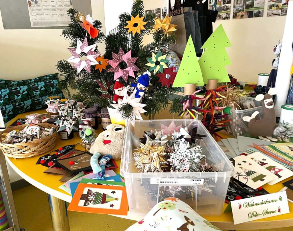 Den Überblick behalten bei all den vielen Sachen zum Weihnachtsbasar für den FÖV Flughörnchen